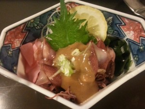 ホタルイカのぬた